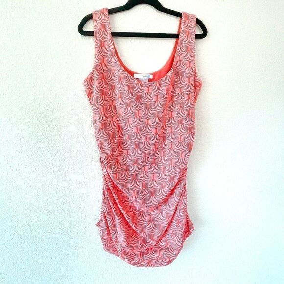 Boden Womens Ruched Scoop Neck Tank | Size 6 - Picture 1 of 3